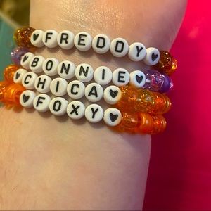 FNAF Original Four Kandi Singles!!